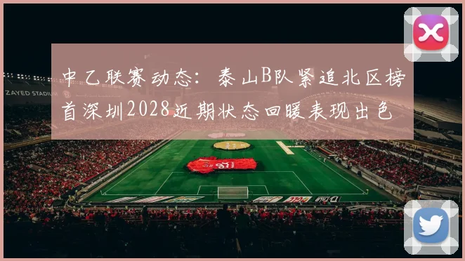 中乙联赛动态：泰山B队紧追北区榜首深圳2028近期状态回暖表现出色